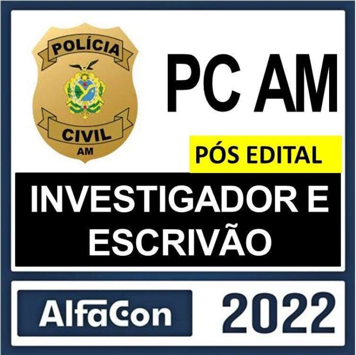 rateio pc am pos edital investigador e escrivao alfacon