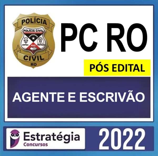 rateio pc ro agente escrivao pos edital estrategia 2022 600x594 1