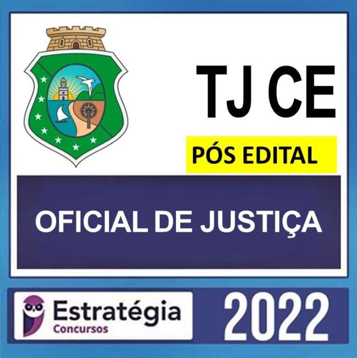 rateio tj ce oficial de justica estrategia 2022 2