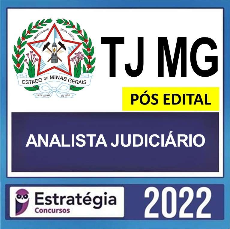 rateio tj mg analista judiciario pos edital estrategia