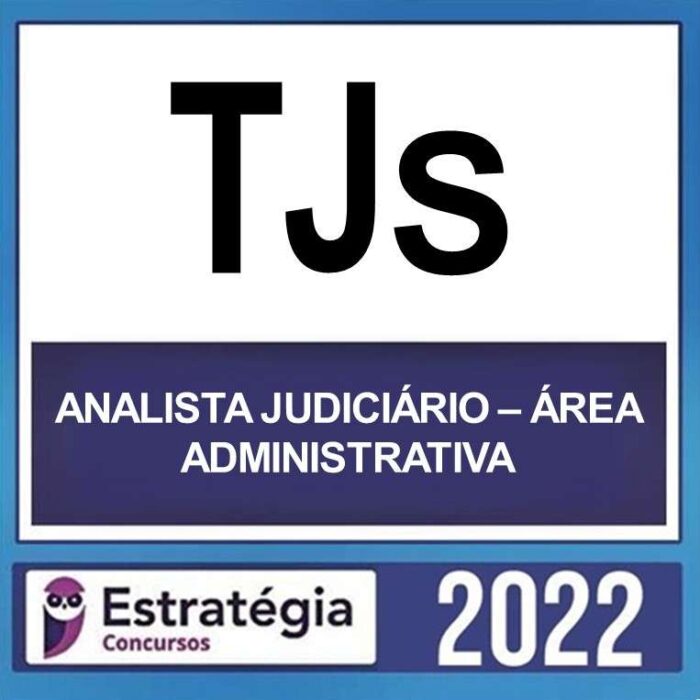 rateio tjs analista judiciario area administrativa estrategia 1