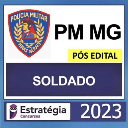 RATEIO PM MG SOLDADO PÓS EDITAL ESTRATÉGIA 2023