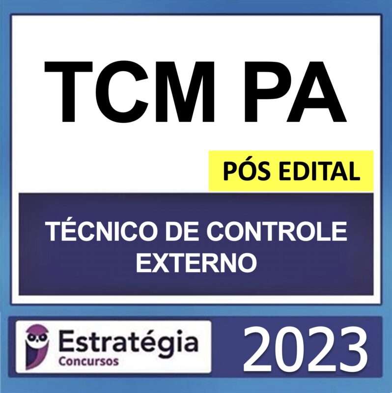 rateio tcm pa tecnico de controle externo estrategia