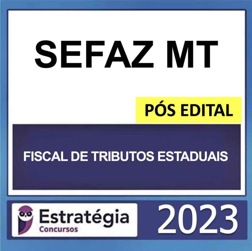 rateio sefaz mt estrategia pos edital 2023 1 1