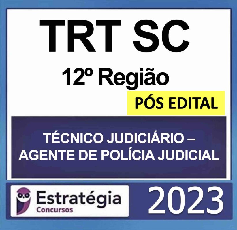 rateio-trt-sc-pos-edital-tecnico-agente-policial-pos-edital