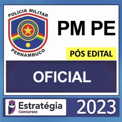 RATEIO PM PE OFICIAL PÓS EDITAL ESTRATÉGIA 2023