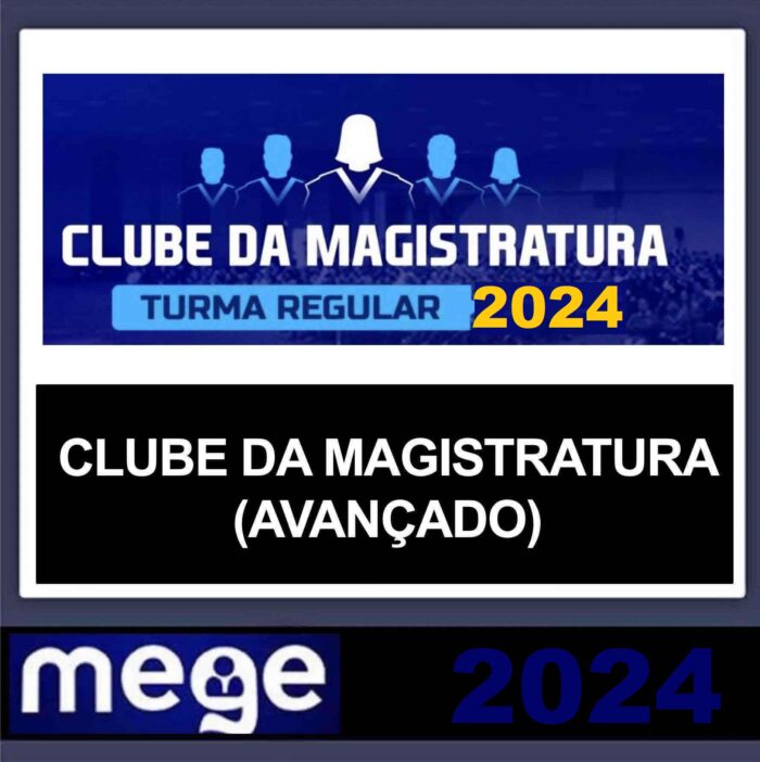 RATEIO CLUBE DA MAGISTRATURA MEGE 2024