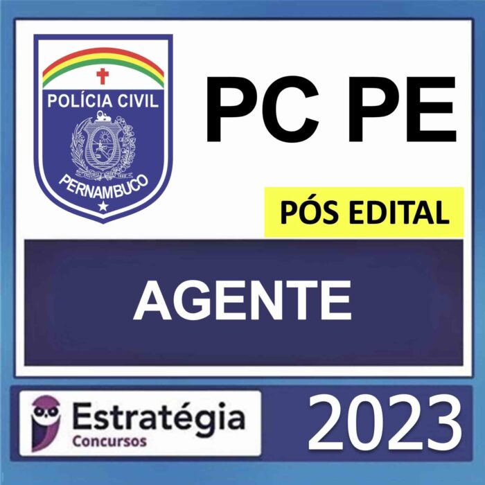 RATEIO PC PE AGENTE PÓS EDITAL ESTRATÉGIA 2023