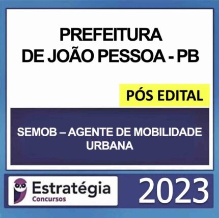 Rateio SEMOB Pós Edital Estratégia 2023