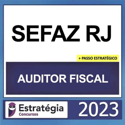 RATEIO SEFAZ RJ AUDITOR FISCAL ESTRATÉGIA 2023