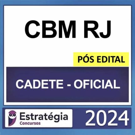 RATEIO CBM RJ CADETE OFICIAL PÓS EDITAL ESTRATEGIA 2024