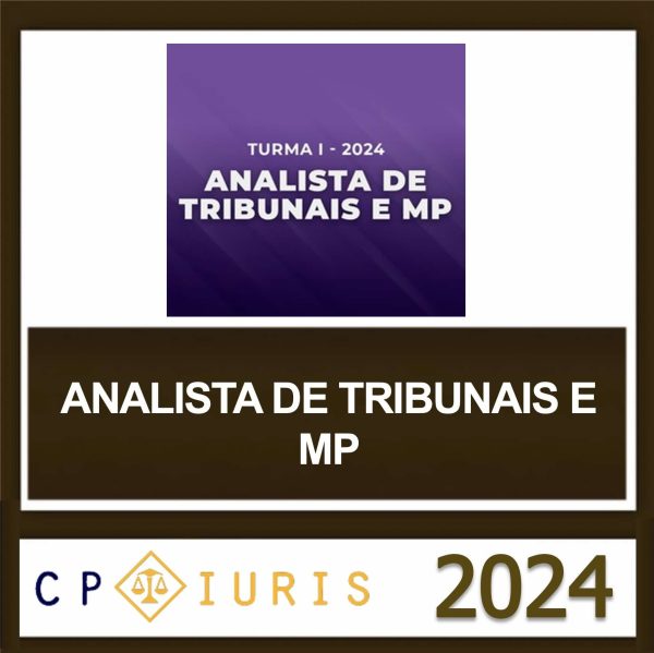 RATEIO ANALISTA DE TRIBUNAIS E MP 2024 CP IURIS