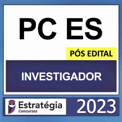 RATEIO PC ES INVESTIGADOR ESTRATÉGIA 2023