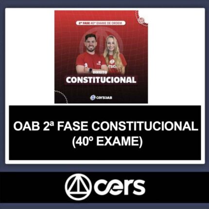 Rateio 2 Fase Constitucional OAB 40 Cers