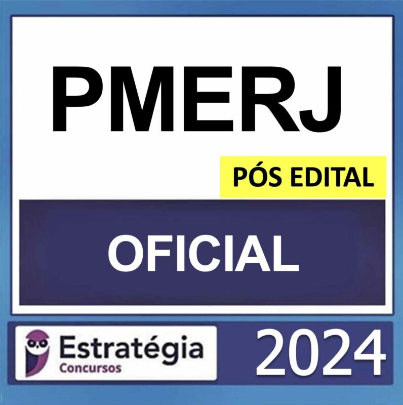 RATEIO PM RJ OFICIAL PÓS EDITAL ESTRATEGIA 2024