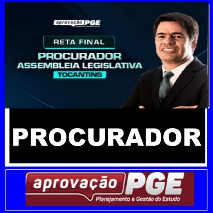 RATEIO PROCURADOR ASSEMBLEIA LEGISLATIVA DE TOCANTINS - ALETO - RETA FINAL - PÓS EDITAL - APROVAÇÃO PGE 2024