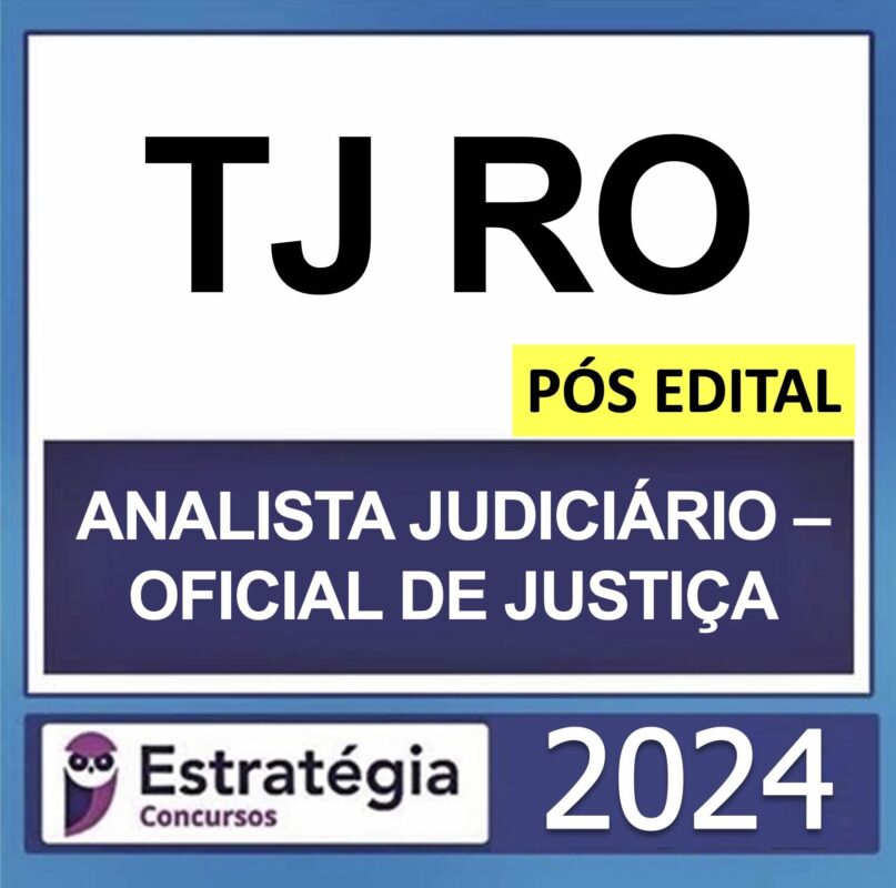 rateio-tj-ro-analista-oficial-de-justica-2024-pos-edital.