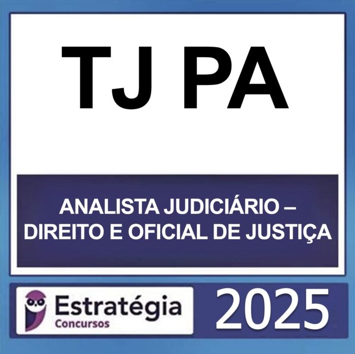 rateio tj pa analista direito e oficial curso